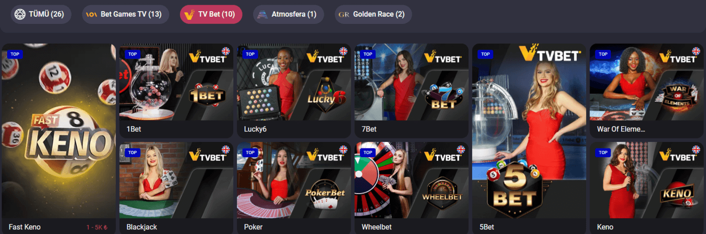 Vitrinbet Tv Yayınları Neler?